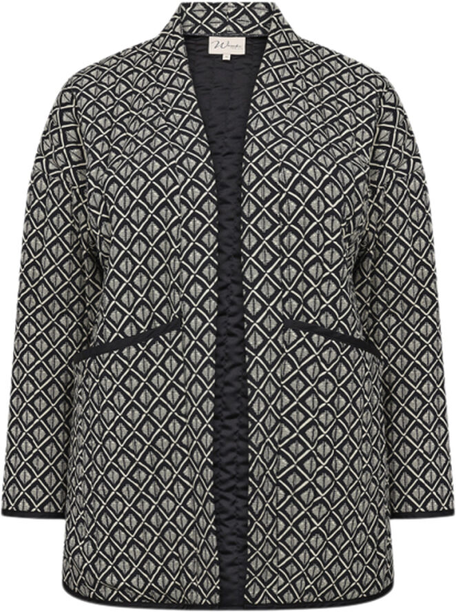 Wasabiconcept Curvy WA-JUDY 1 Jakke Sort 9999c black combi