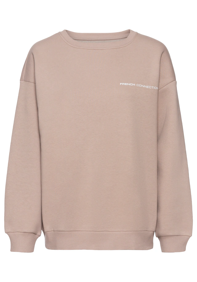 French Connection Sweatshirt , mit grossem Logodruck auf dem Rücken