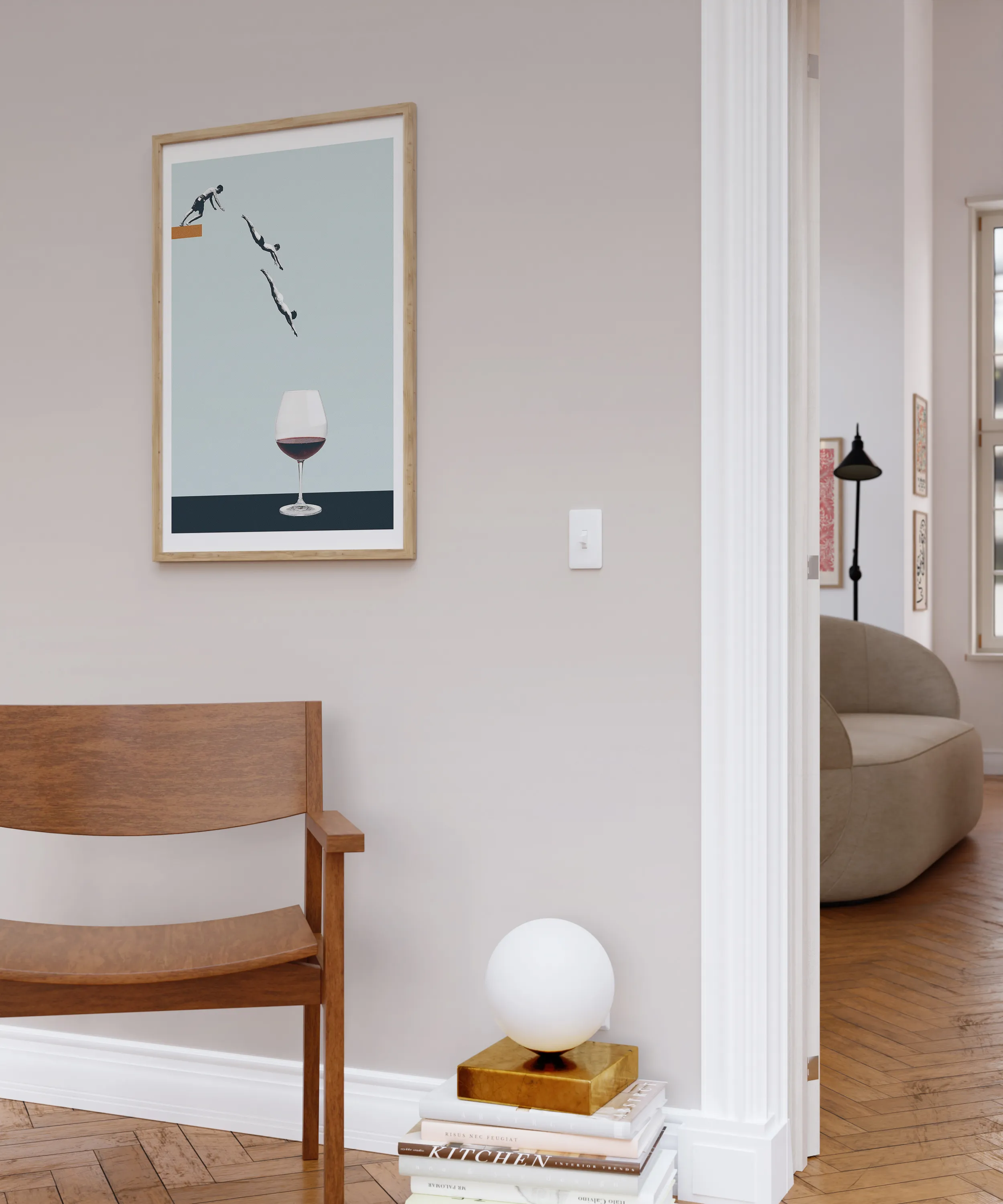 Poster&Frame Plakat - Your best friends forget you get old