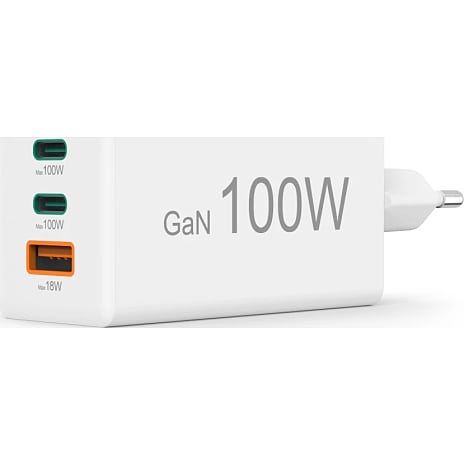 HAMA lader 100 W - hvid