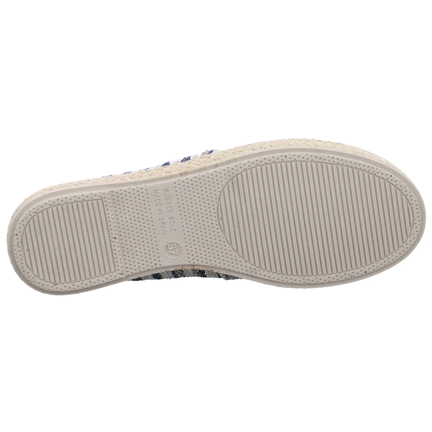 SCHUHENGEL Espadrille Blau Textil