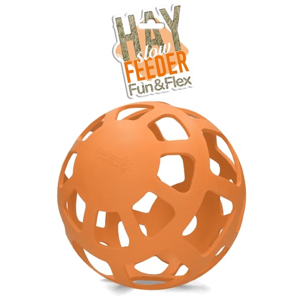 Hay Slowfeeder fun and flex 22 cm Orange Ball