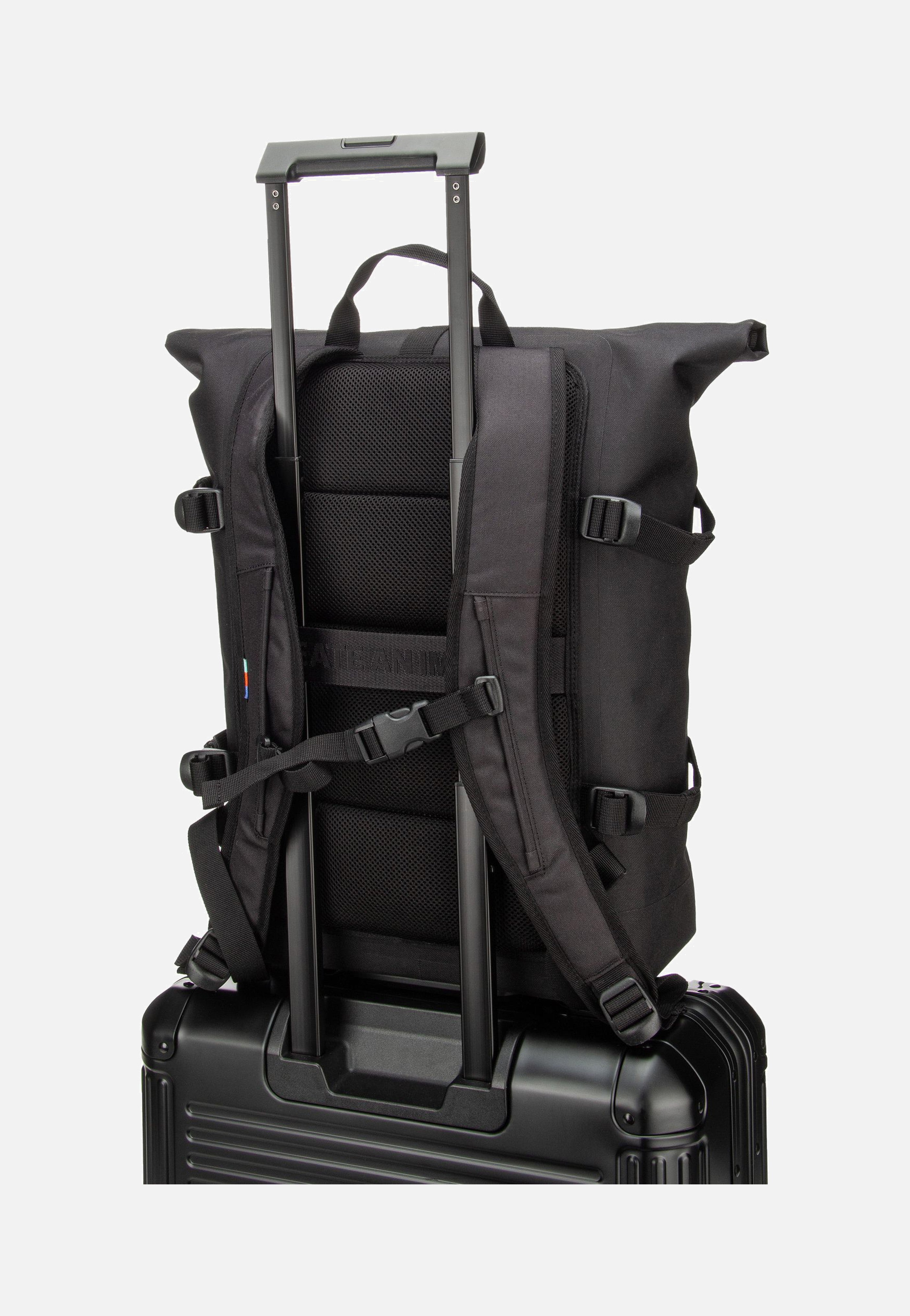 Rolltop 2.0 Black - Rolltop Rucksack