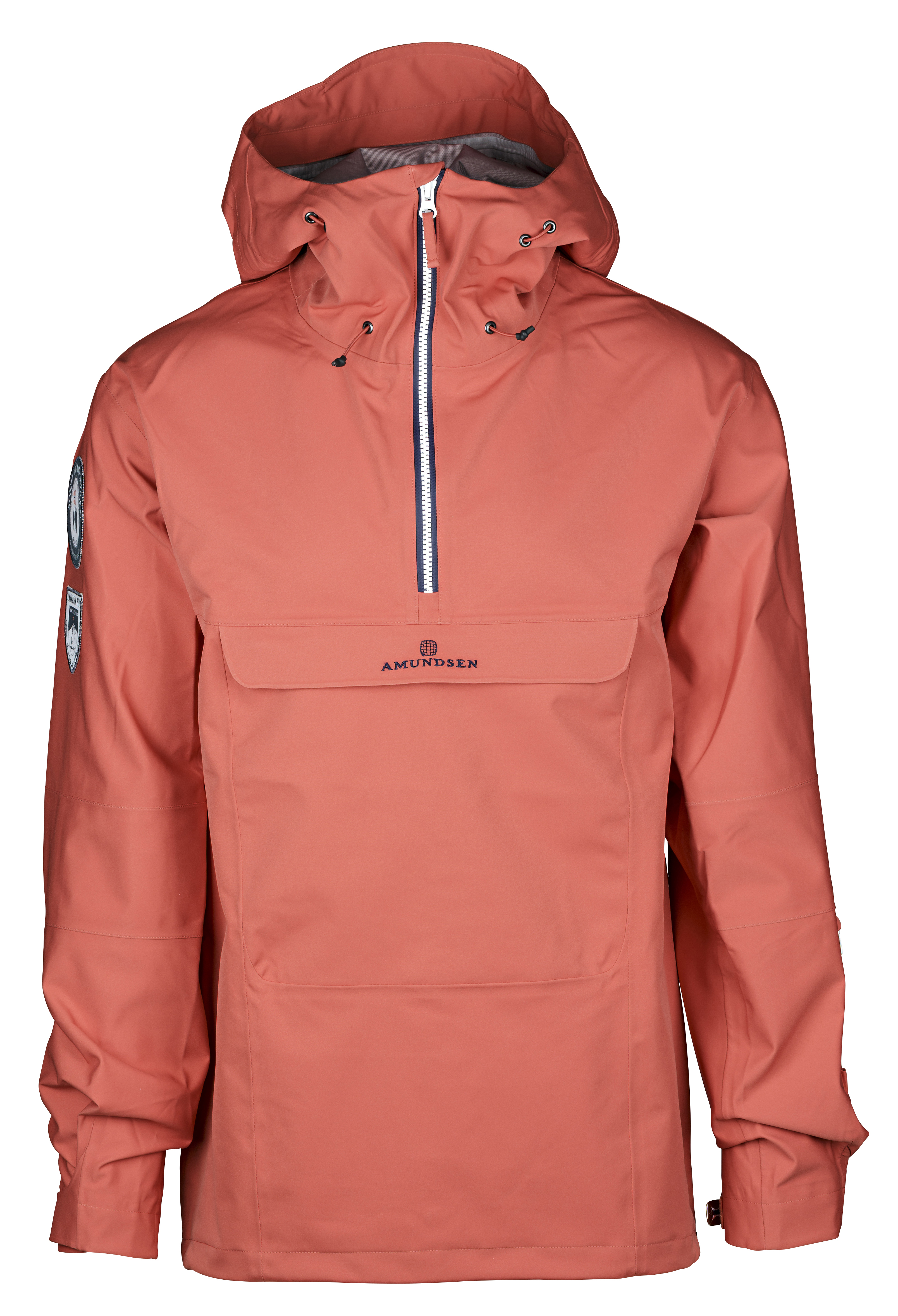 Amundsen Peak Anorak Herre Weathered Red