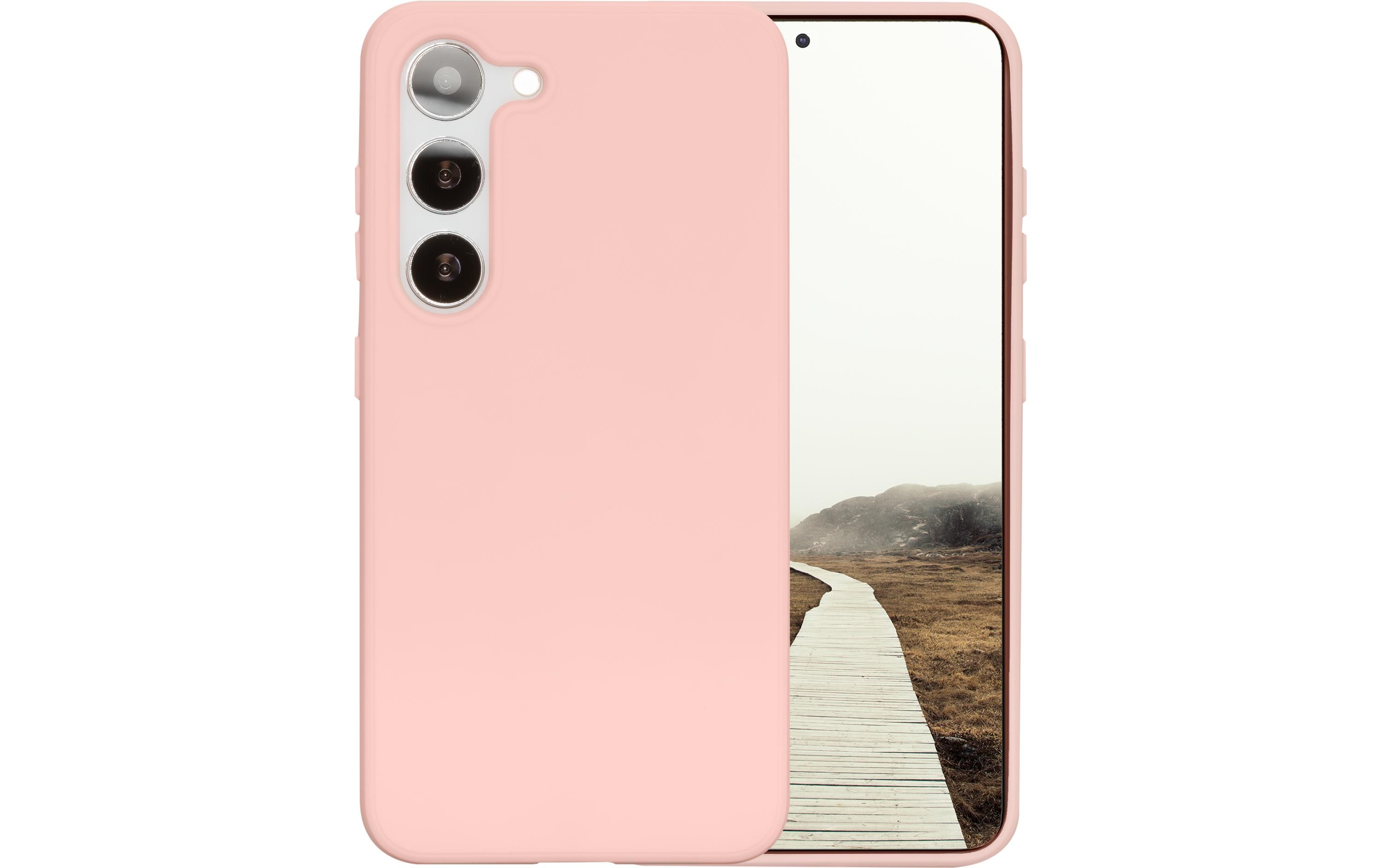 Back Cover Greenland Galaxy S23+ PinkSchutzhülle für das Samsung Galaxy S23