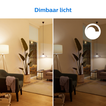 WiZ Connected LED peer E27 60W dimbaar
