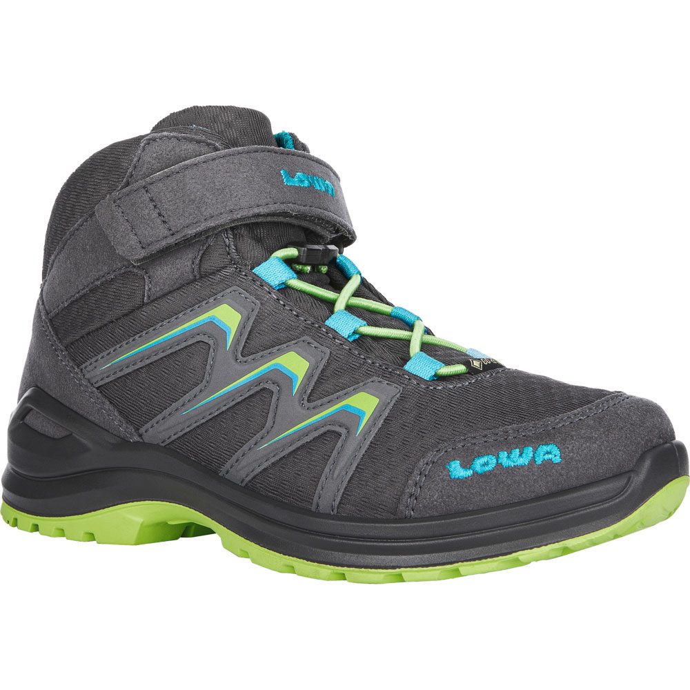 LOWA Maddox GORE-TEX® MID Junior Wanderschuhe Kinder graphit