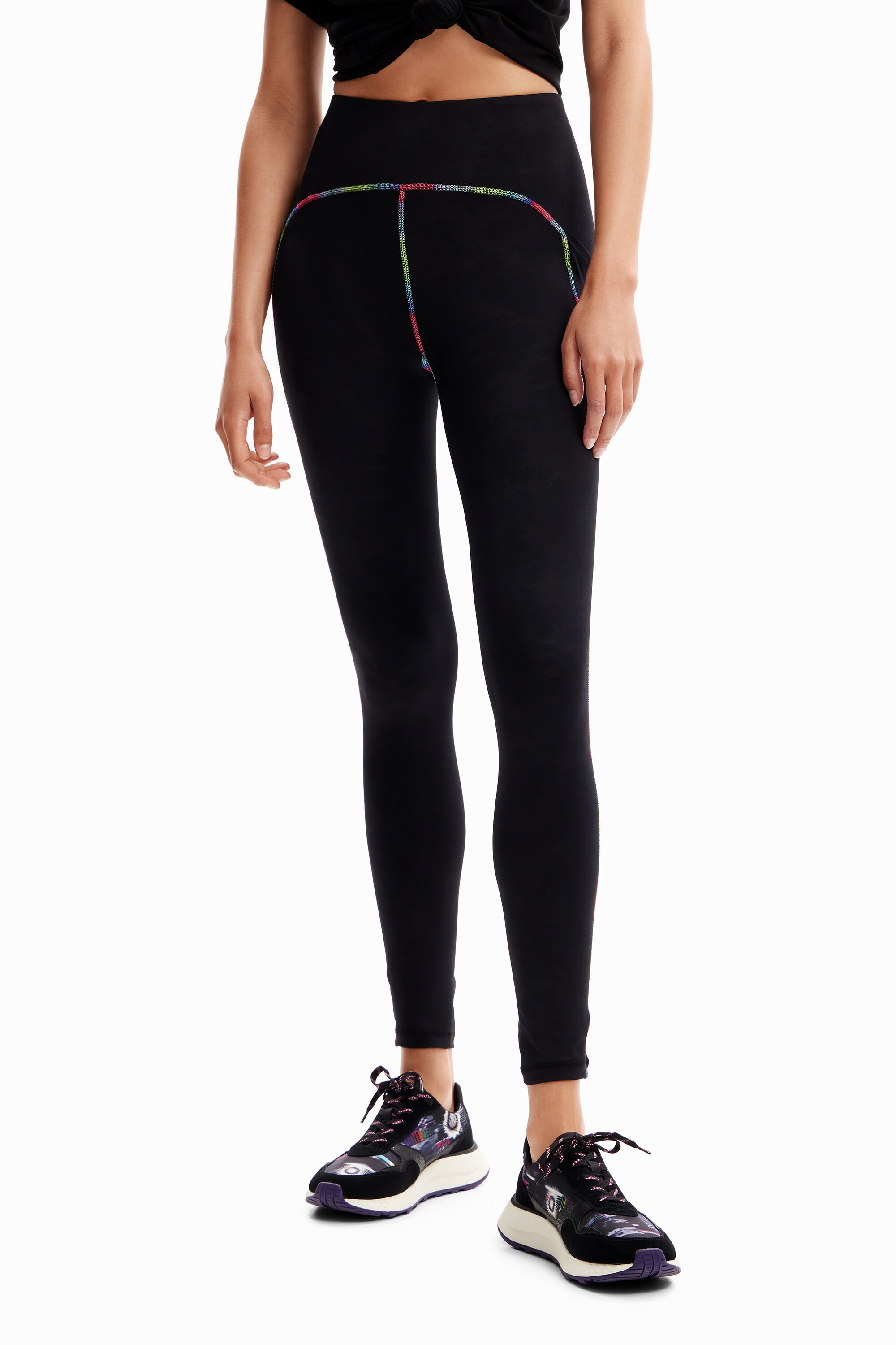 Legging sport contraste