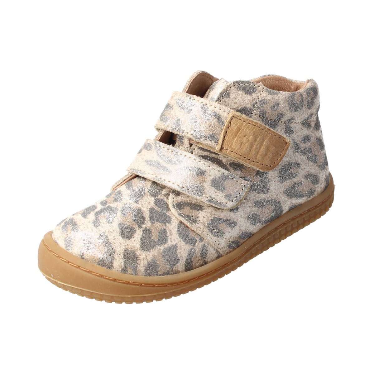 WL3213-33 glitter ecru LEOPARDII velours leather velcro Weite/W