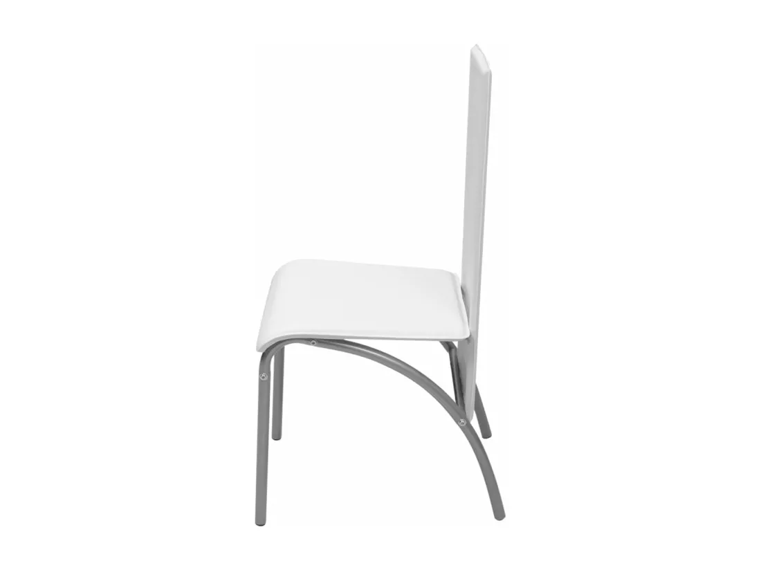 Jeu de salle à manger 5 pcs Blanc