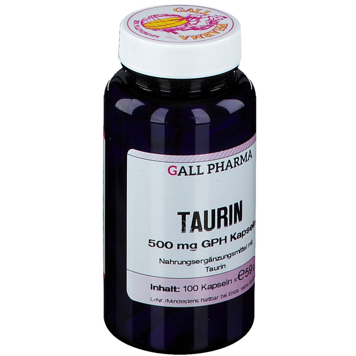 GALL PHARMA Taurin 500 mg
