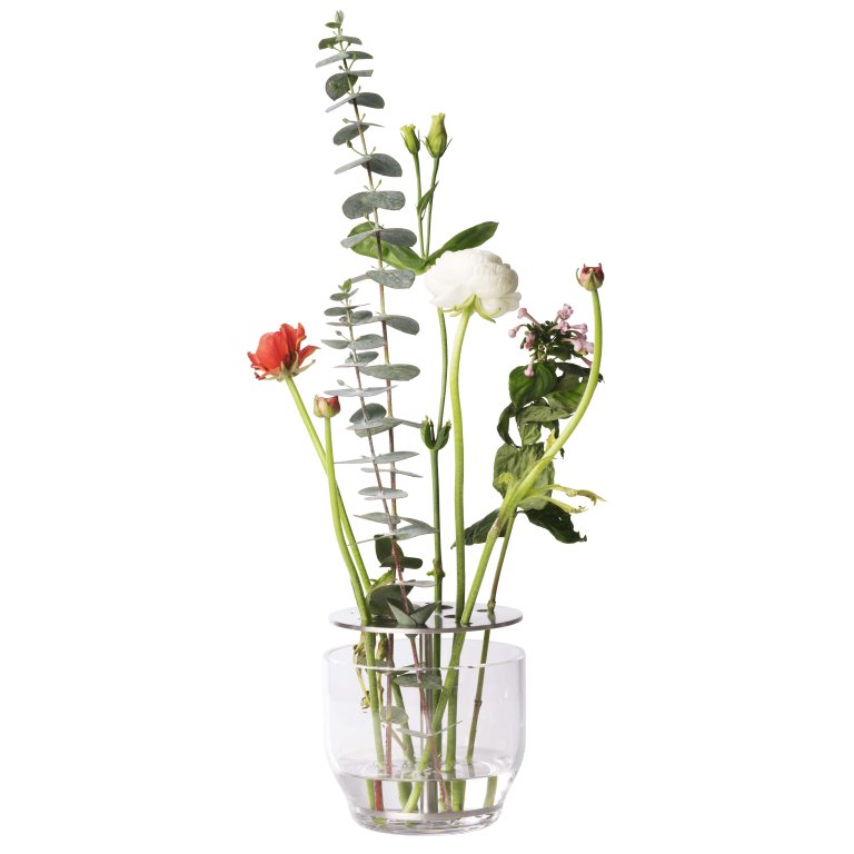 Fritz Hansen Ikebana vaas small stainless steel