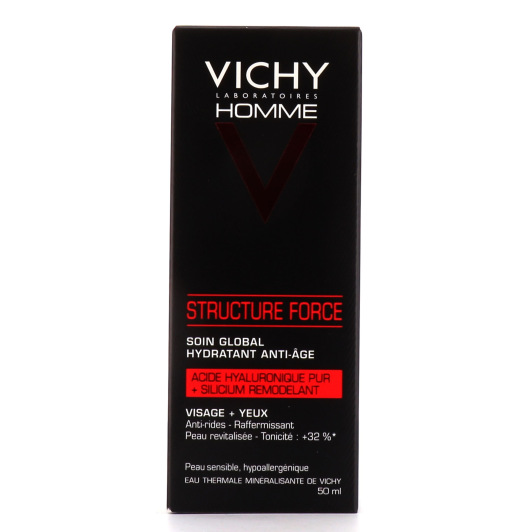 Soin global hydratant anti-âge Vichy Homme Structure Force