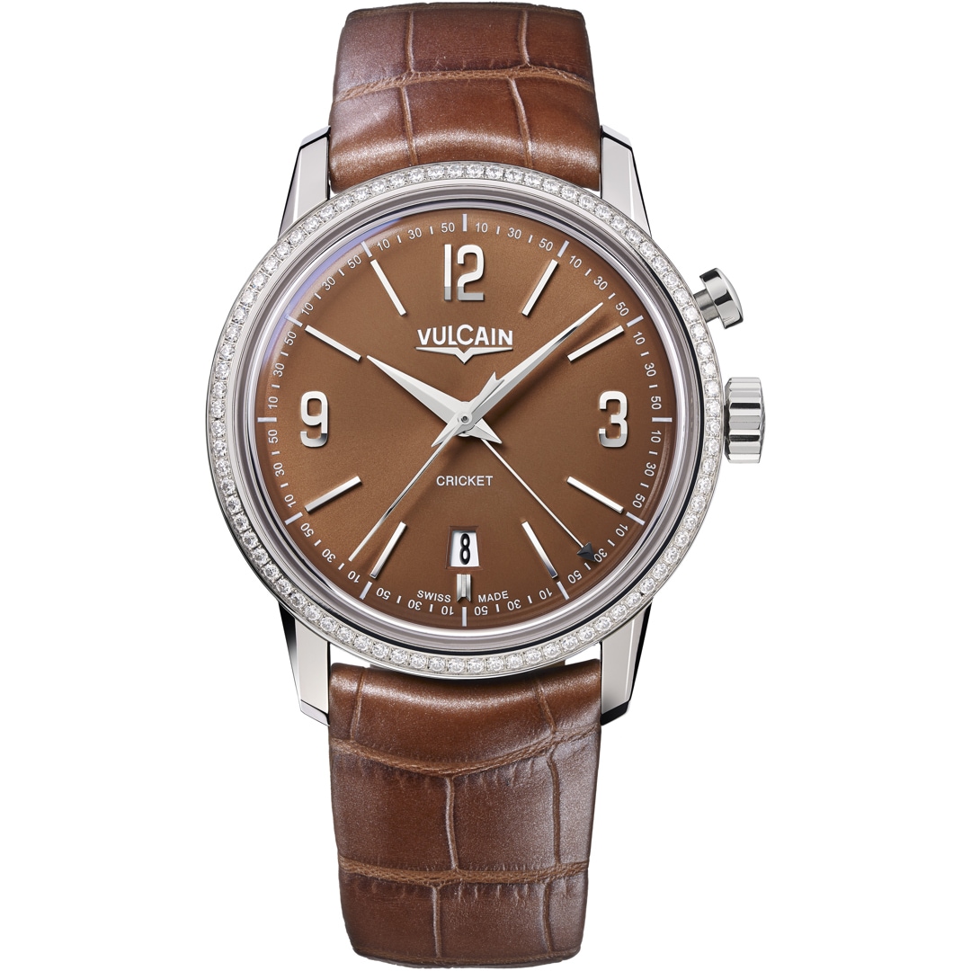 Vulcain 50's President Cricket 42mm Diamonds