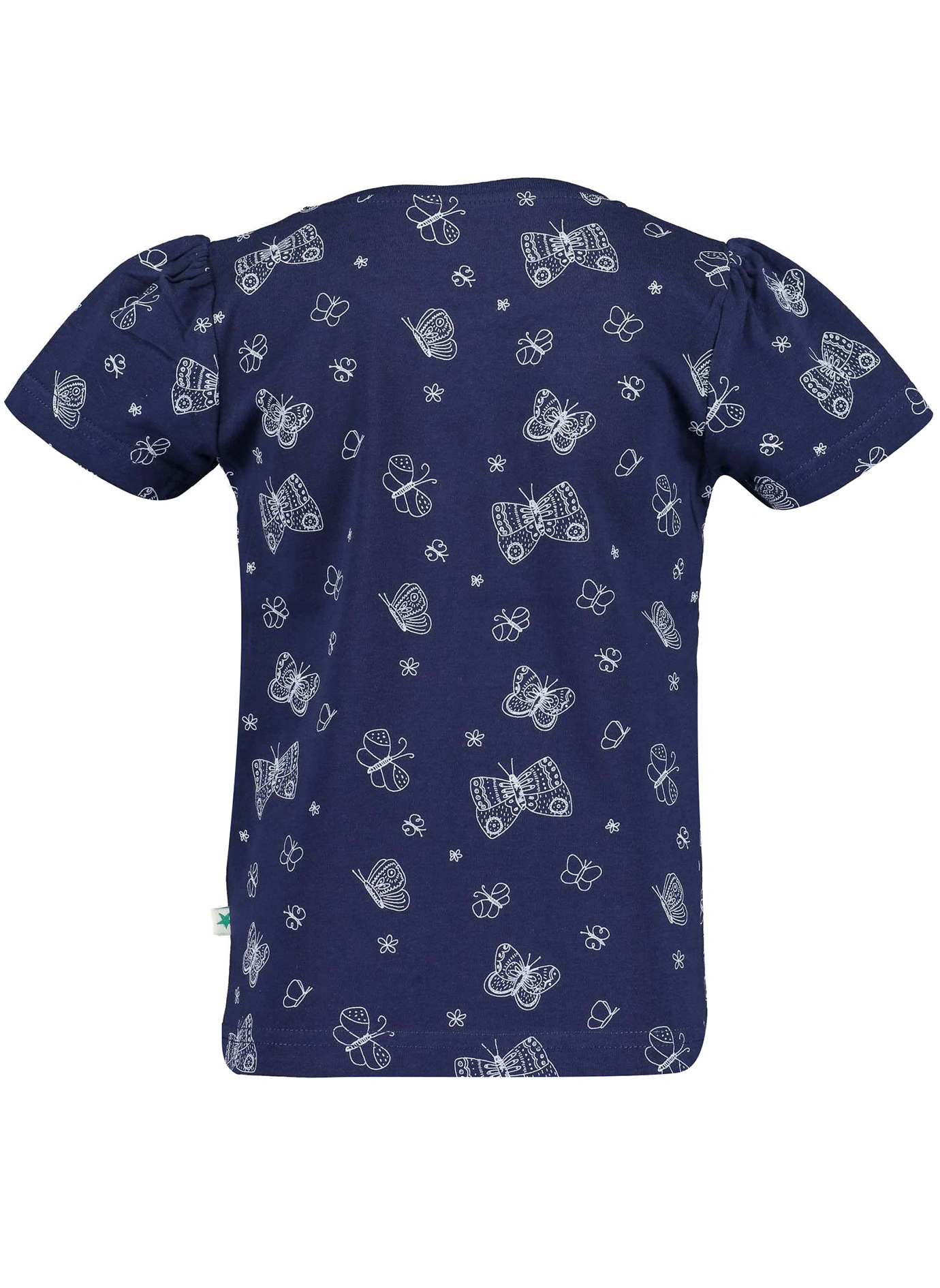 T-Shirt FLY TO MY HEART AOP in ultramarin