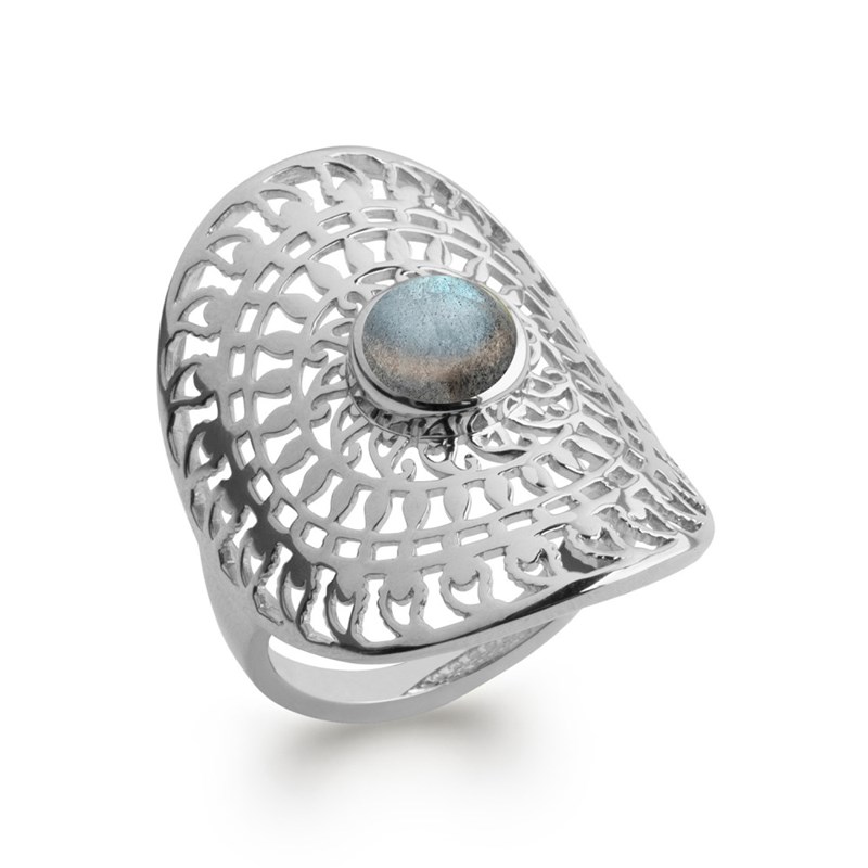 Bague Femme - Argent 925 - Labradorite