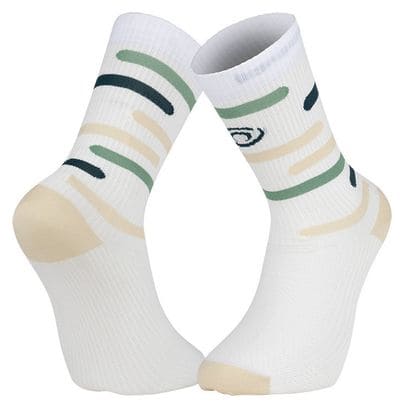 Chaussettes BV Sport Light Haute Rio Beige/Vert