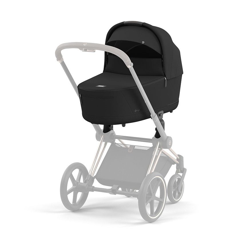 Nacelle Lux Carry Cot pour poussette Priam/e-Priam sepia black - Ecru