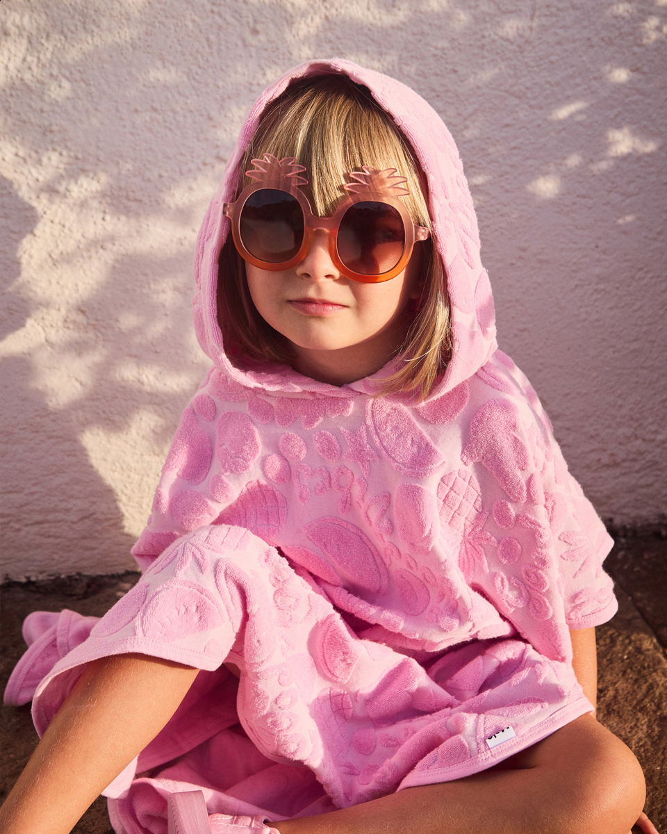 Beach Cover Up - Fruity Towelling