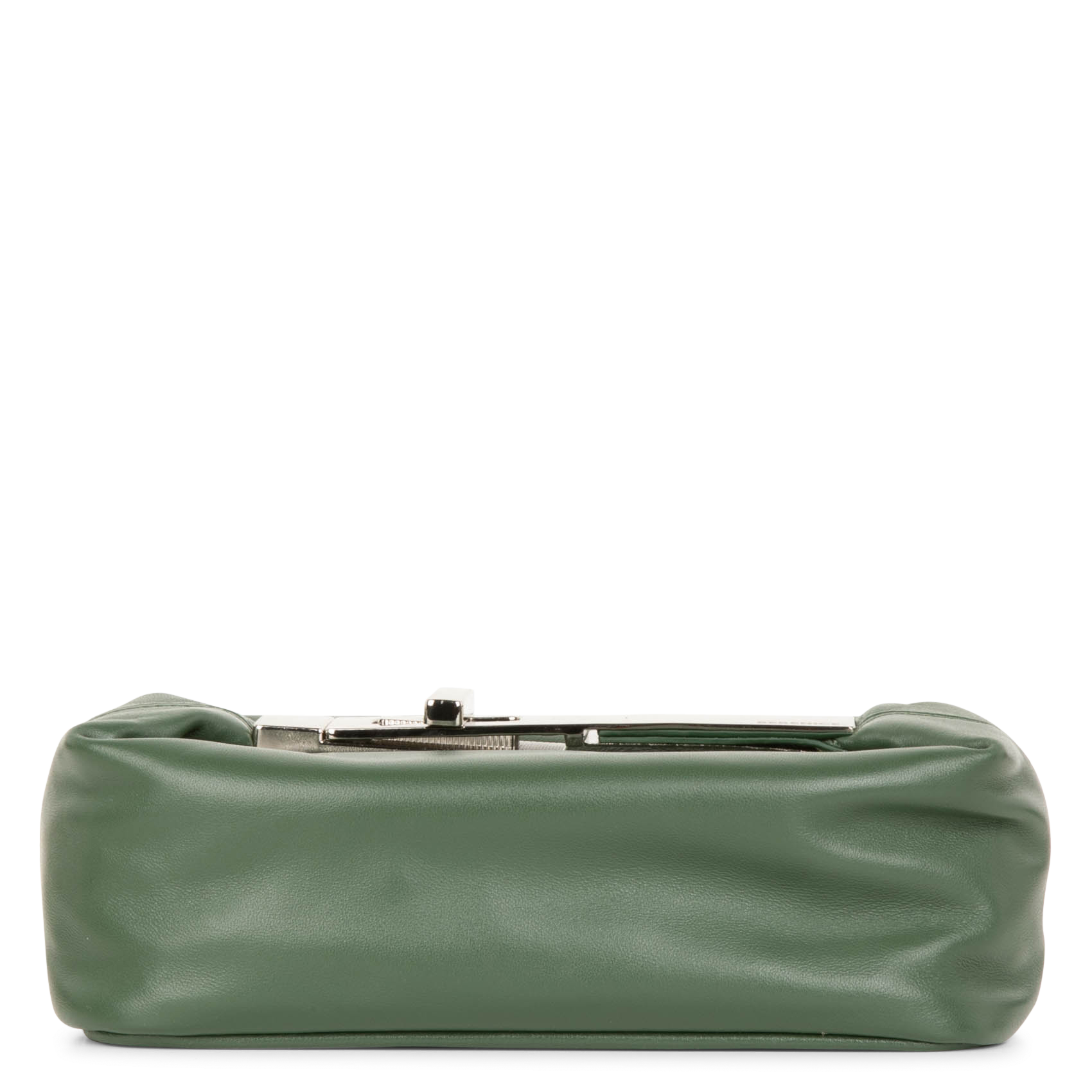 OPOUPY - Petit sac en cuir à anse métallique | Vert