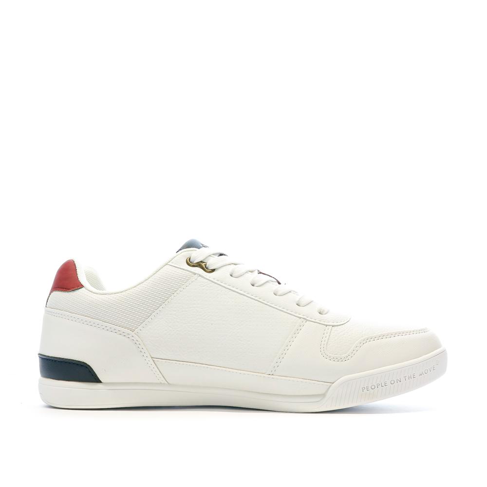 Kappa Baskets Blanches Homme KAPPA Lenom