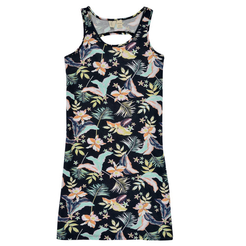 Roxy - FLOWER SHADOW DRESS - Noir