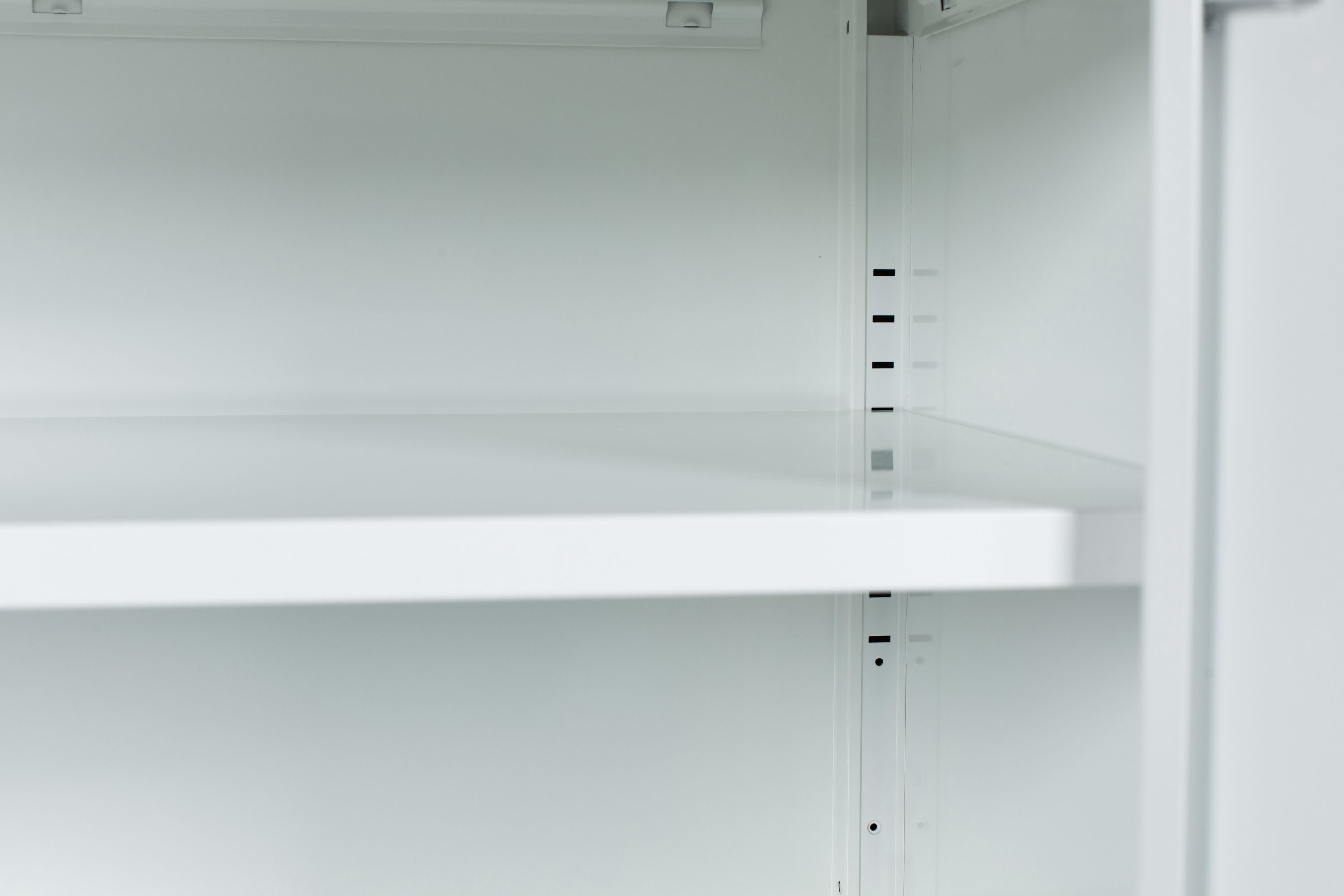 Sideboard Metall KLAUS 115 x 59 cm weiss