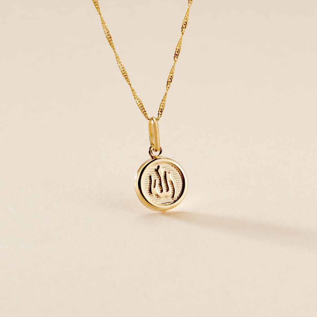 Pendentif Fabie Or Jaune