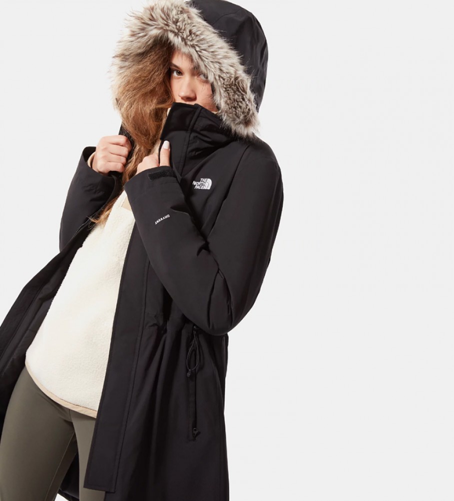 The North Face Parka Reciclada Zaneac preto
