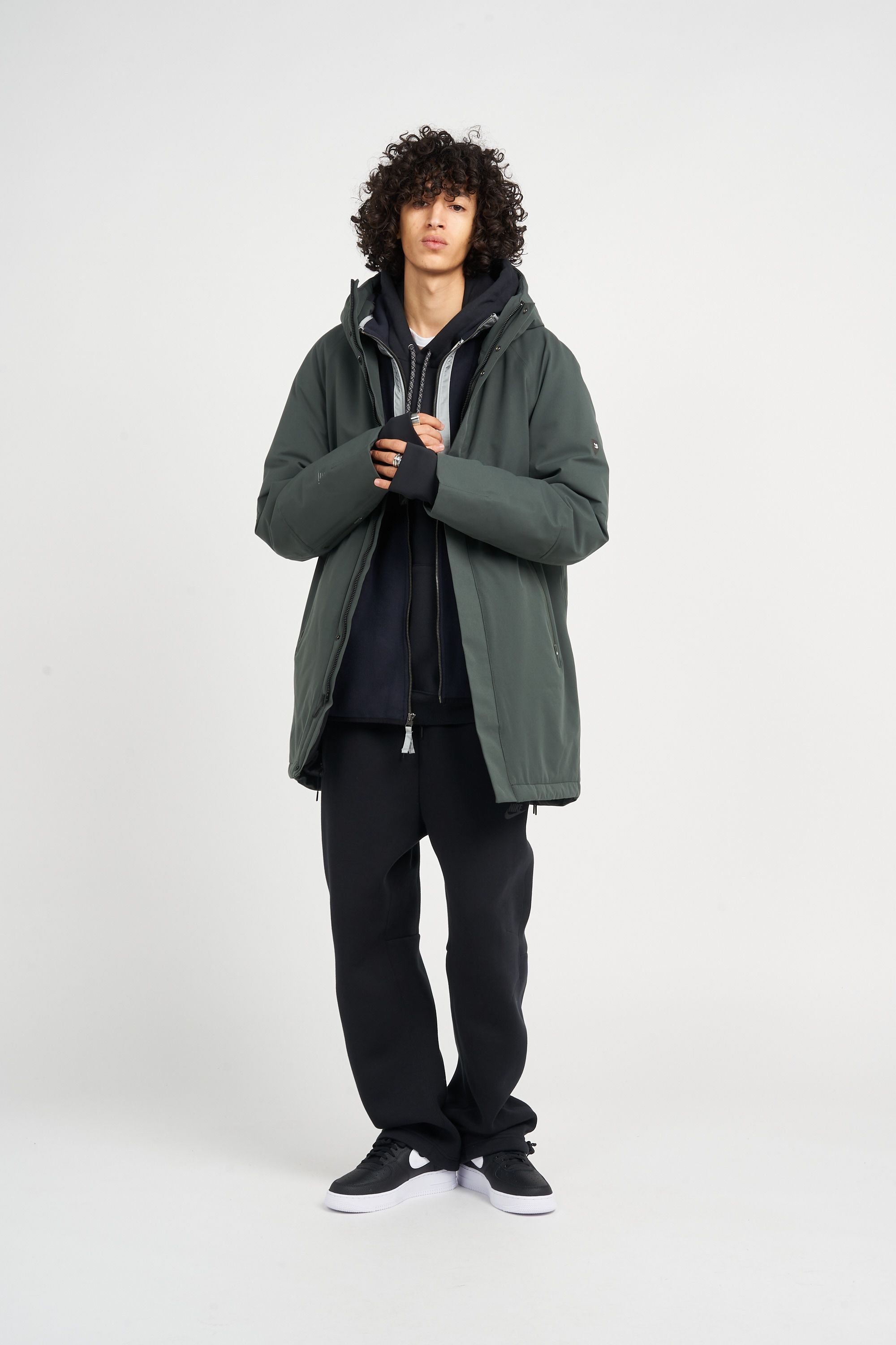 KRAKATAU Doudoune PARK QM436 DSUP 52 URBAN CHIC Vert