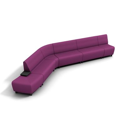 Chauffeuse SEATON - angle 45° - Mauve