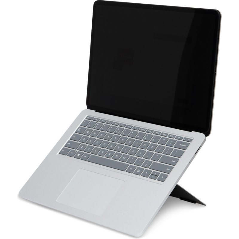 R-Go Tools Support pour ordinateur portable R-Go Riser Attachable, réglable, intégré à votre ordinateur portable, aluminium, noir
