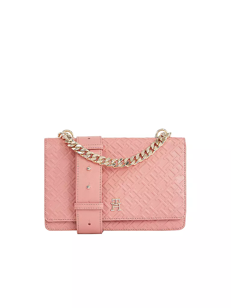 TOMMY HILFIGER Tasche - Umhängetasche TH REFINED Medium rosa