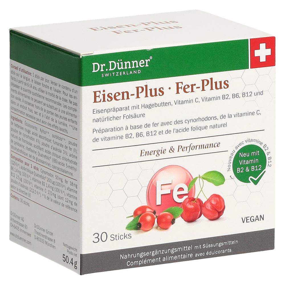 DUENNER Eisen-Plus Stick Stick 30 Stk