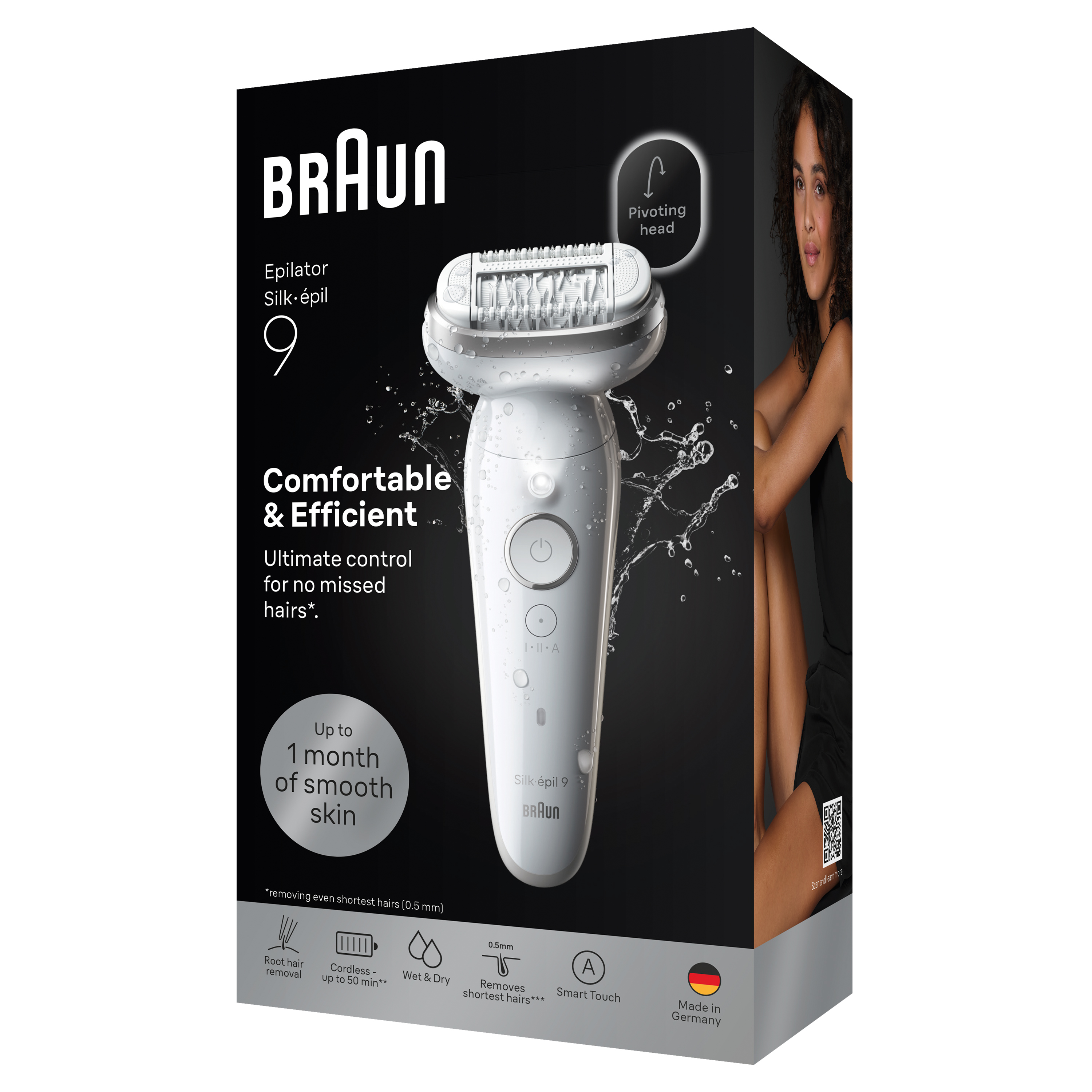 Braun Silk·épil 9 9-000 epilator Wet & Dry