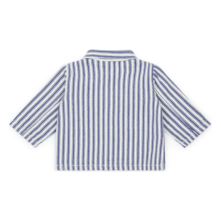 Bonton Chemise Elfie Rayée | Bleu marine