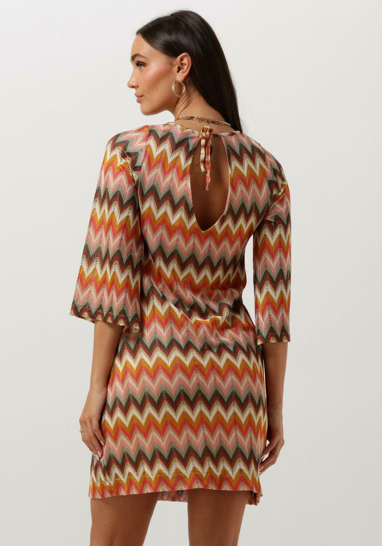 ANA ALCAZAR oranje ana alcazar mini jurk tunic dress