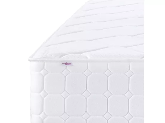 Matelas à ressorts ensachés dureté moyenne 160x200 cm