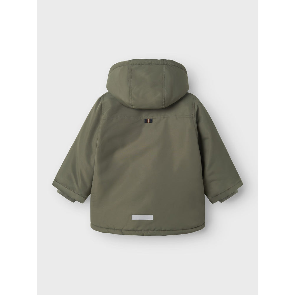 Køb Name It Dusty Olive Nmmmarlow Parka Jacket Pb Fo