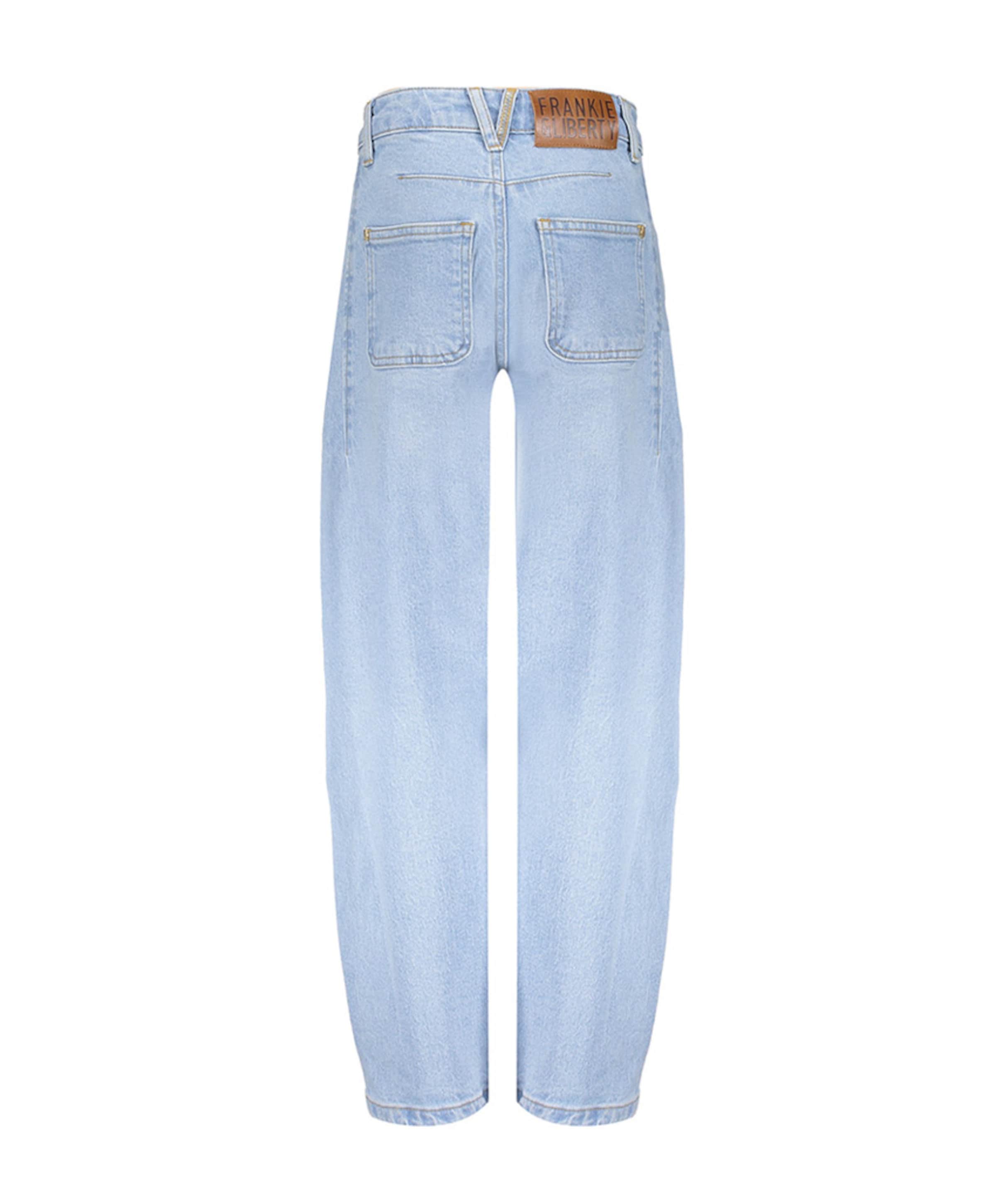Frankie & Liberty Skater barrel leg meisjes jeans blauw