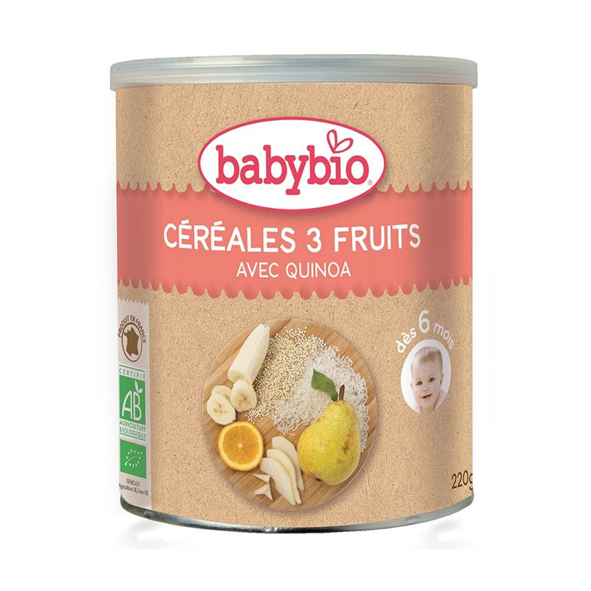 Mélange 3 fruits et quinoa bio - 250g - Doré