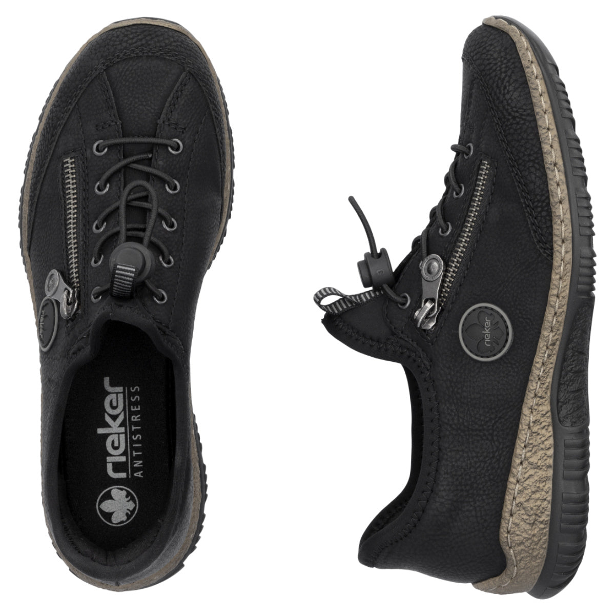 Ready2Go slip-ons, kvinder, sort