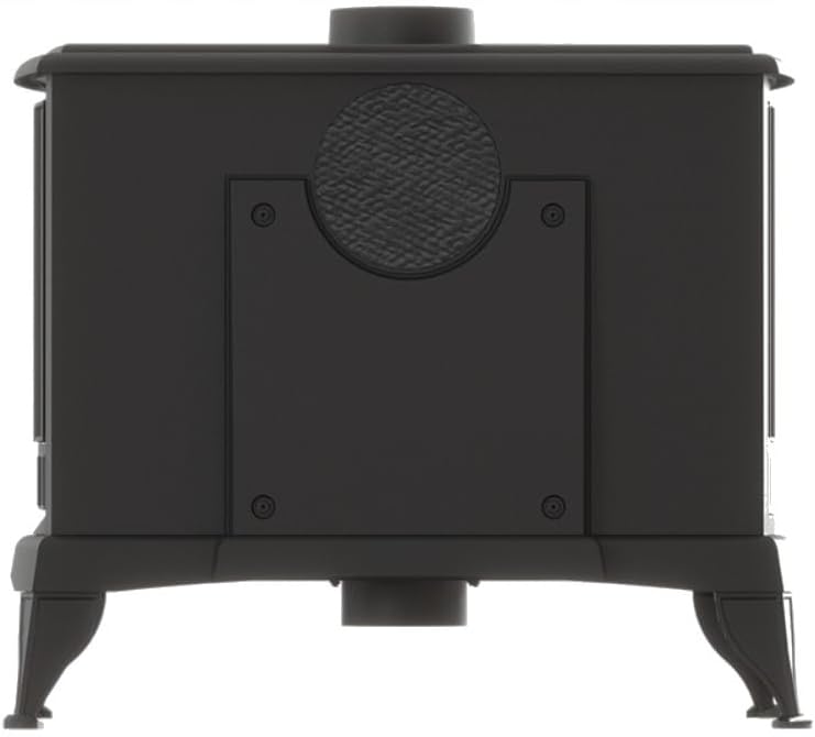 Kaminofen Gusseisen KRATKI K9 ECO – 8 kW – Ø150 – freistehender Holzofen im Retro-Stil – erfüllt Ekoprojekt & BImSchV 2