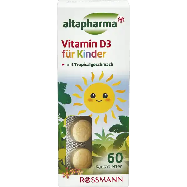 Vitamin D3 für Kinder Kautabletten
