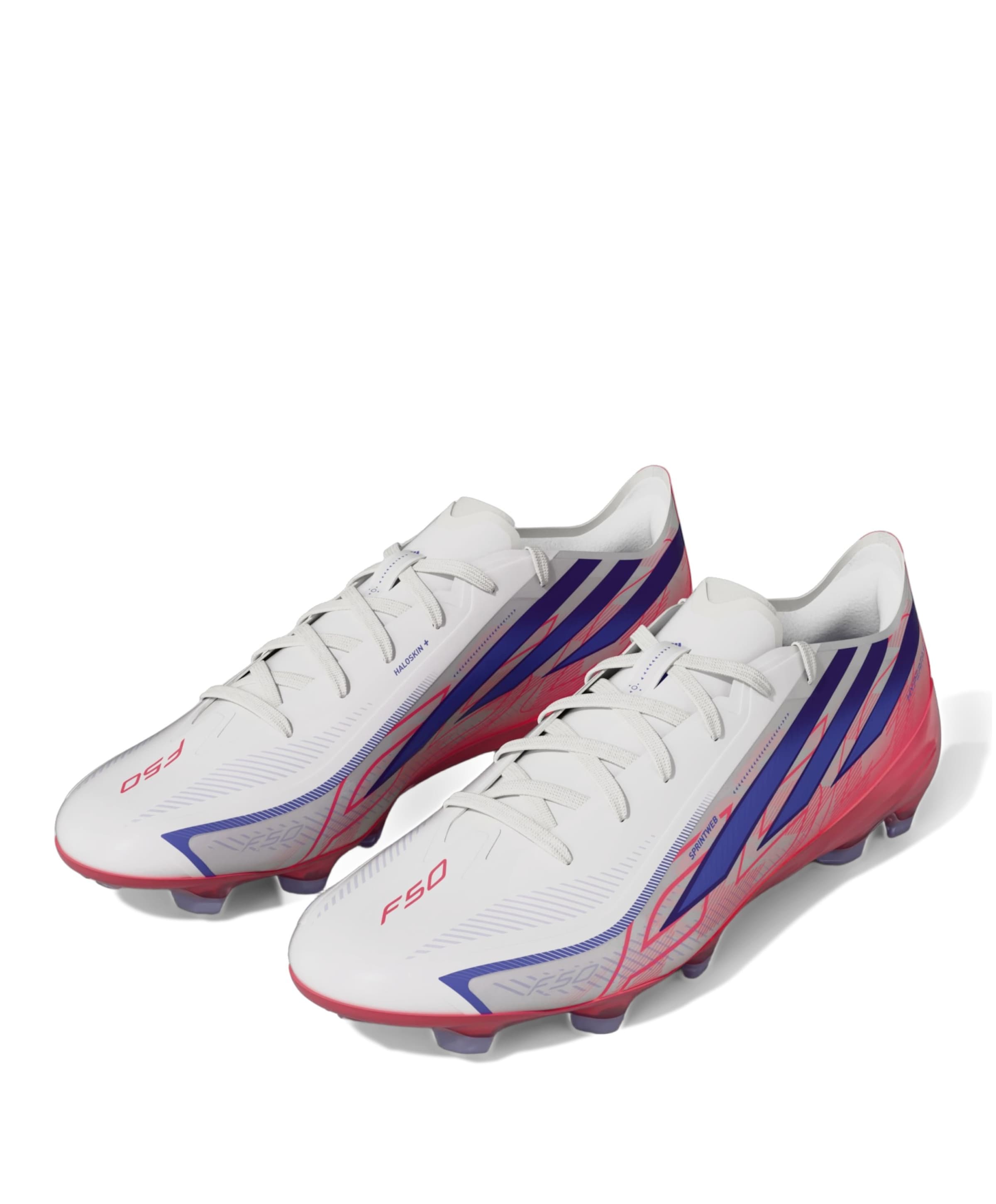 Adidas F50 Hyperfast Pro Fg heren voetbalschoenen wit