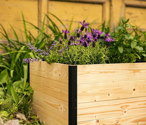 Upyard Holz-Hochbeet GardenBox I-Box, ca.