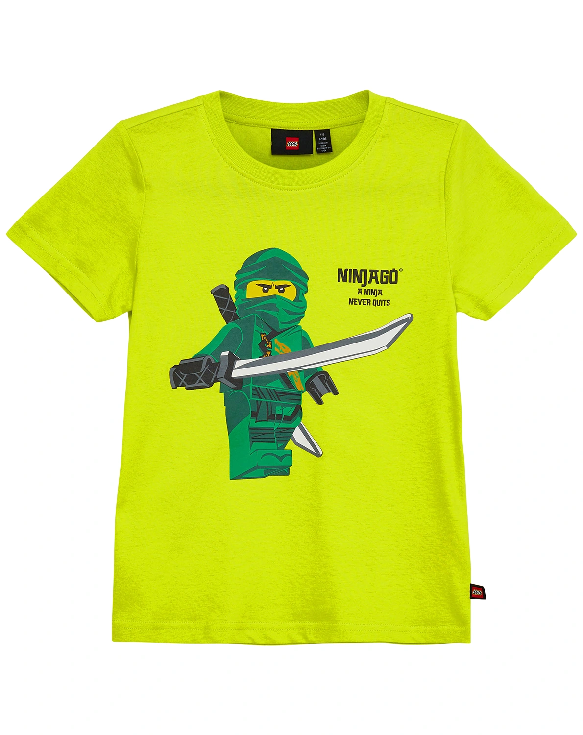 Kurzarmshirt LWTANO 102 in yellow