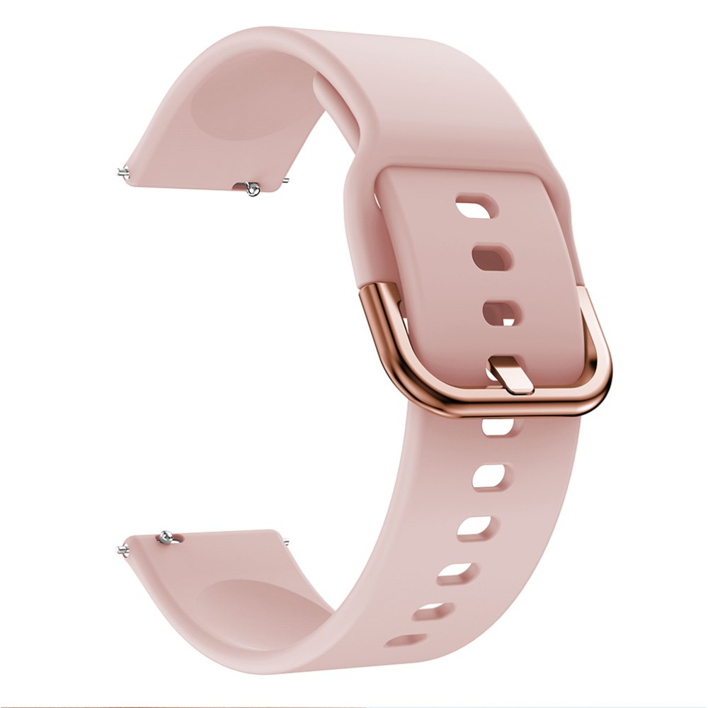 Samsung Galaxy Watch 4 (44mm) Silikon Sport Armband mit Dornschliesse (Gelenkumfang: 155-195mm) - Rosa