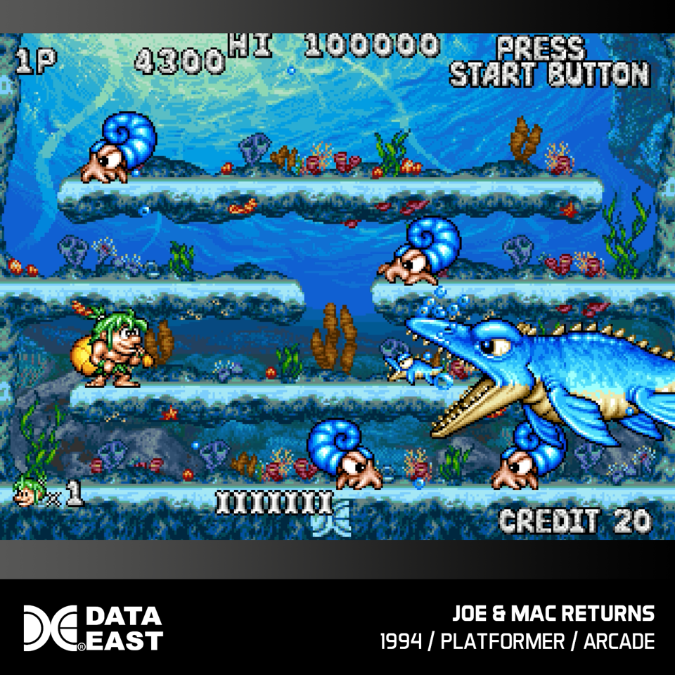 Blaze Evercade Data East Arcade Col 2- BLAZE TAB Plus