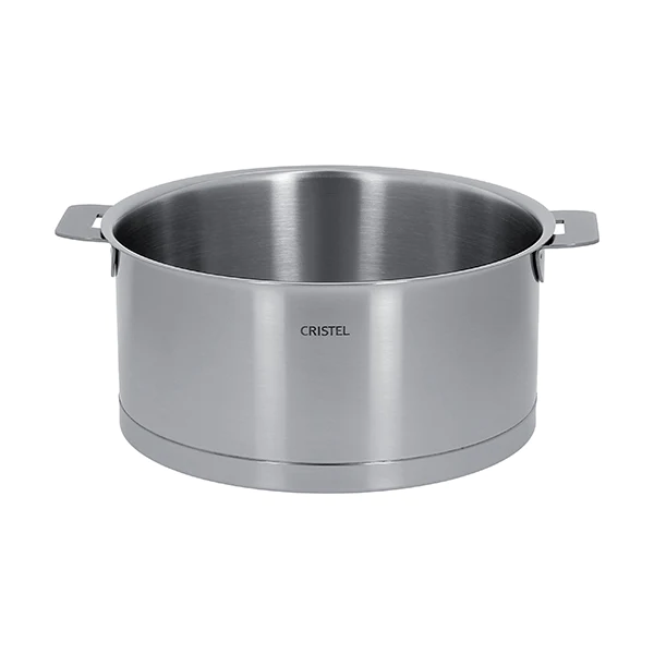 Faitout inox Strate 24 cm 5,1 L Cristel